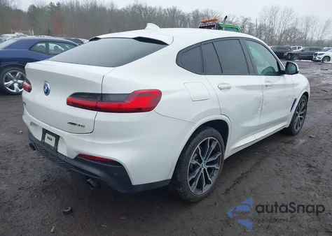 2019 BMW X4 xDrive30I z USA, uszkodzony, nr VIN 5UXUJ3C54KLG54395